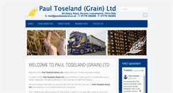 Desktop Screenshot of paultoseland.co.uk